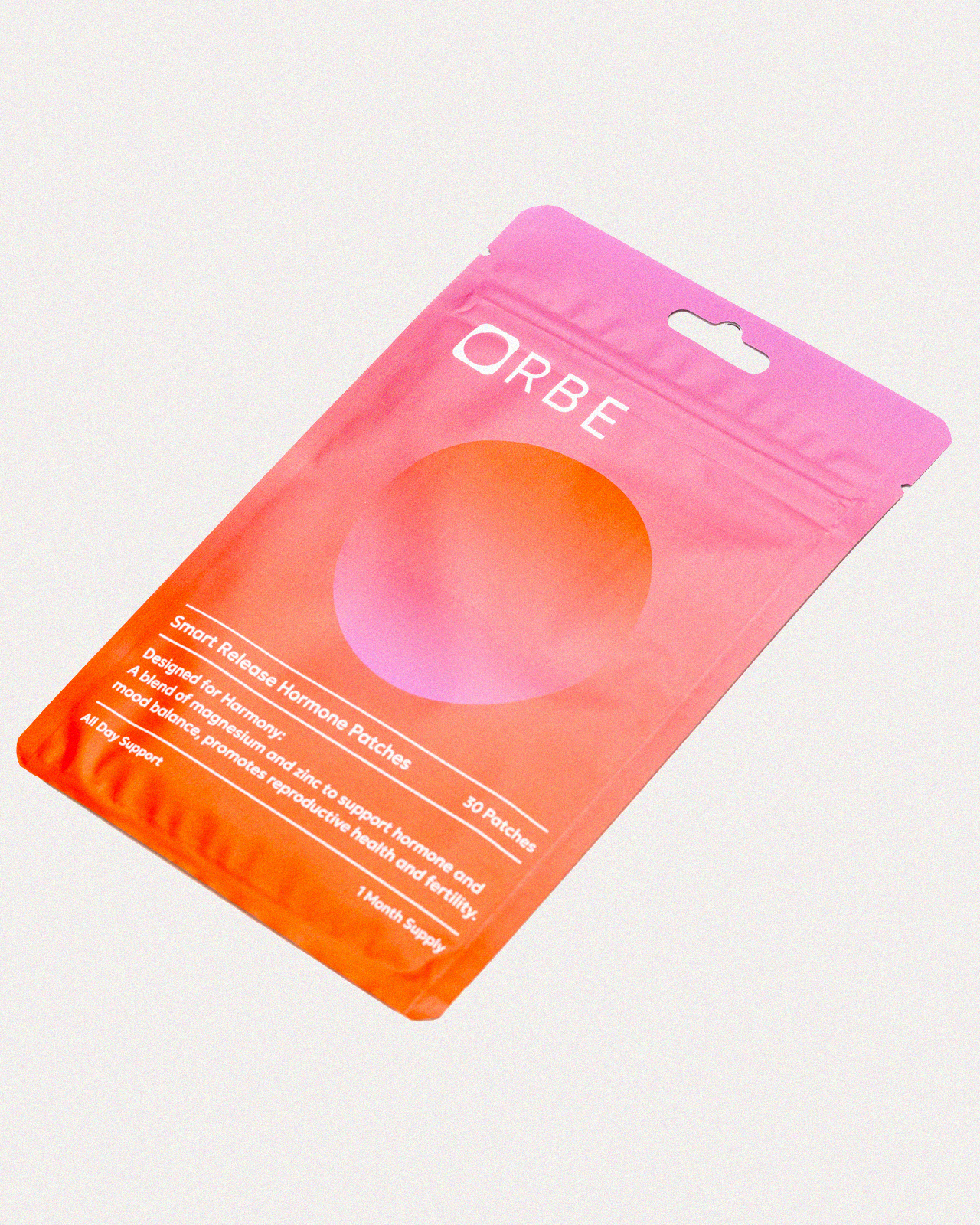 Angled view Magnesium & Zinc Hormone support packaging